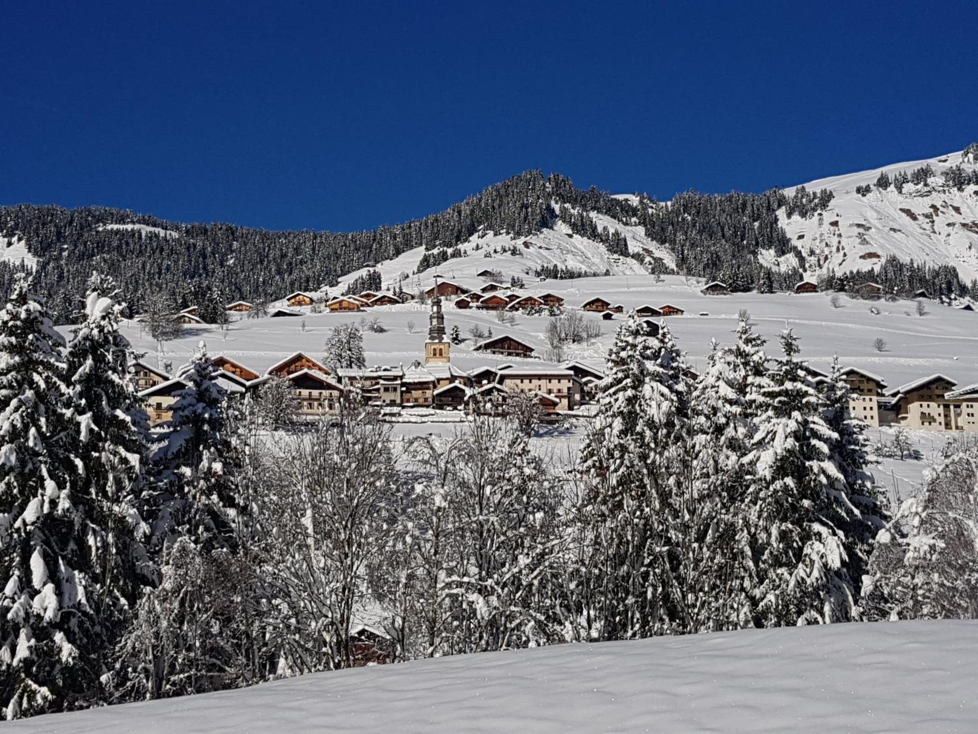Aux Fermes De La Croix, Maison D'Hotes, Spa Hauteluce Exterior foto