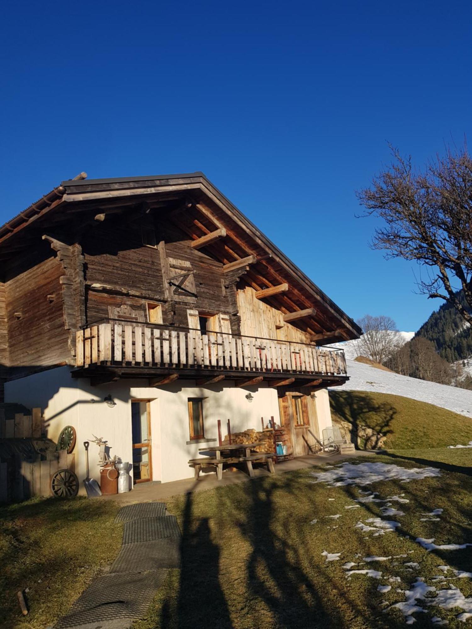 Aux Fermes De La Croix, Maison D'Hotes, Spa Hauteluce Exterior foto